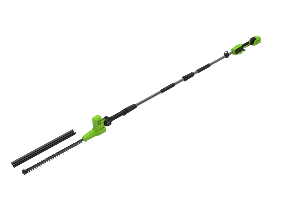 Кусторез штанговый аккумуляторный Greenworks G24PH511, 24V, 51см, без АКБ и ЗУ
