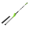 Кусторез штанговый аккумуляторный Greenworks G24PH511, 24V, 51см, без АКБ и ЗУ