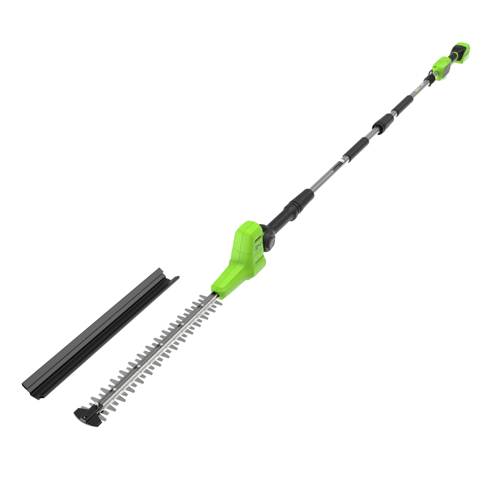 Кусторез штанговый аккумуляторный Greenworks G24PH511, 24V, 51см, без АКБ и ЗУ