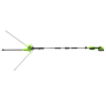 Кусторез штанговый аккумуляторный Greenworks G24PH511, 24V, 51см, без АКБ и ЗУ