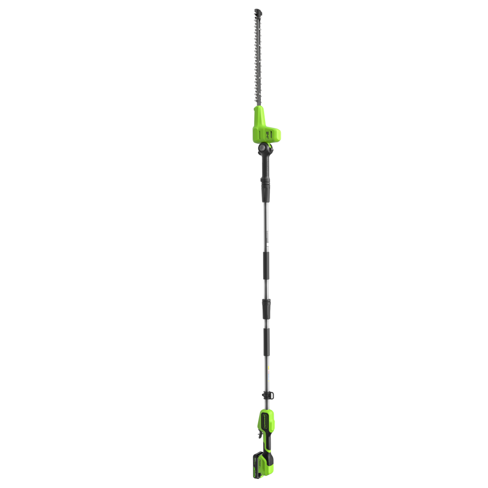 Кусторез штанговый аккумуляторный Greenworks G24PH511, 24V, 51см, без АКБ и ЗУ