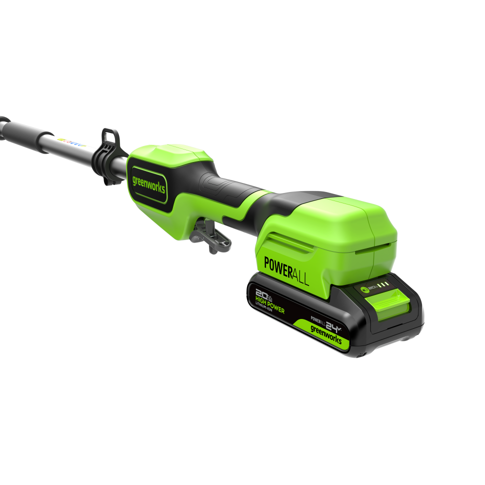 Кусторез штанговый аккумуляторный Greenworks G24PH511, 24V, 51см, без АКБ и ЗУ