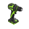 Дрель-шуруповерт акк. Greenworks DD350, 24V, б/щет, 27/50 Нм, 0-500 / 0-1900 об/мин, 1,5-13мм, без АКБ и ЗУ