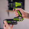 Дрель-шуруповерт акк. Greenworks DD350, 24V, б/щет, 27/50 Нм, 0-500 / 0-1900 об/мин, 1,5-13мм, без АКБ и ЗУ