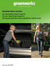 Мойка высокого давления Greenworks GDC40, 40v, 70 бар, без АКБ и ЗУ (аккумуляторная)