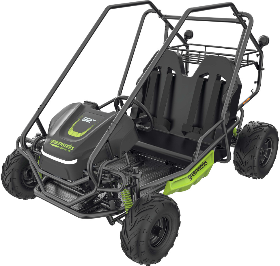 Аккумуляторное 2-х местное багги (карт) Greenworks GK52400, 82v, без АКБ и ЗУ