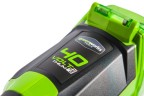 Снегоуборочная лопата Greenworks GD40SS30k8, 40v, 30 см, 1.2 кВт, 1.6 л.с, в комплекте с АКБ 8 А·ч и ЗУ (аккумуляторная)