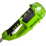 Снегоуборочная лопата Greenworks GD40SS30k8, 40v, 30 см, 1.2 кВт, 1.6 л.с, в комплекте с АКБ 8 А·ч и ЗУ (аккумуляторная)