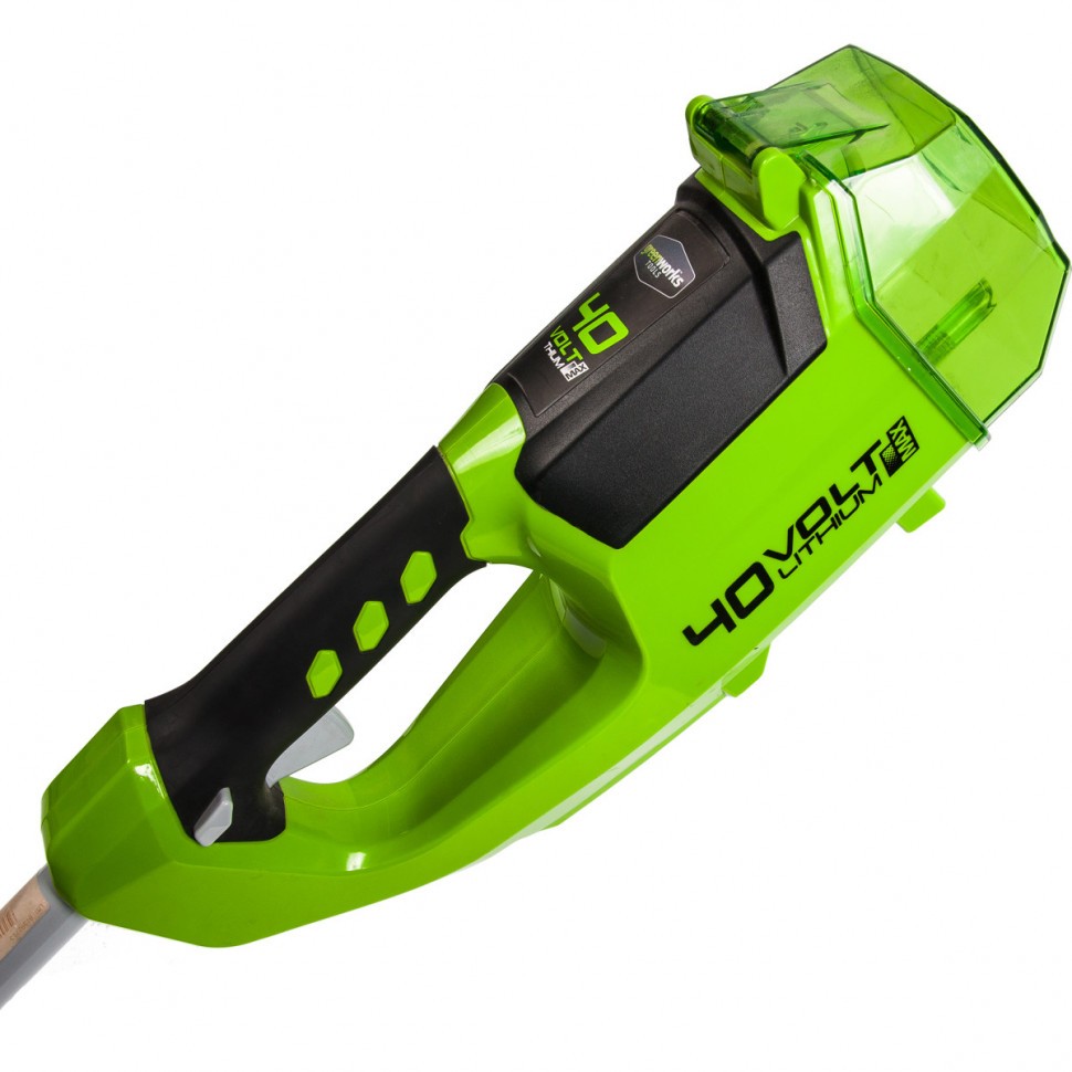 Снегоуборочная лопата Greenworks GD40SS30k8, 40v, 30 см, 1.2 кВт, 1.6 л.с, в комплекте с АКБ 8 А·ч и ЗУ (аккумуляторная)