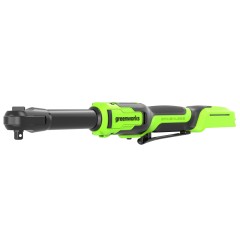 Гайковерт-трещотка акк. Greenworks GD24RWX удлиненная, 24V,б/щет,0-250об/мин, 1/2&quot;, 80Нм, 170 мм, без АКБ и ЗУ 