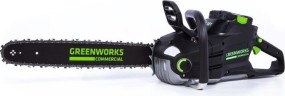Цепная пила Greenworks GC82CS25k5, 82v, 46 см, в комплекте с АКБ 5 А·ч и ЗУ (аккумуляторная)