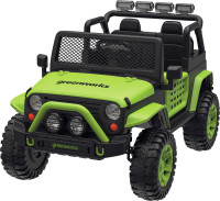 Аккумуляторный детский электромобиль Greenworks KC31, 24v, без АКБ и ЗУ			