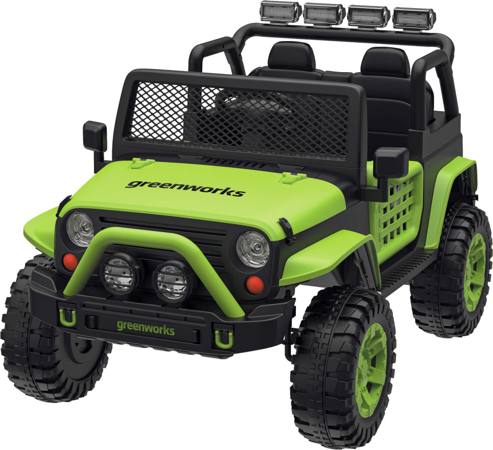 Аккумуляторный детский электромобиль Greenworks KC31, 24v, без АКБ и ЗУ			