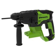 Перфоратор Greenworks GD24SDS2, 24v, 2 Дж, без АКБ и ЗУ (аккумуляторный)