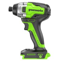 Ударный винтоверт Greenworks GD24ID3, 24v, без АКБ и ЗУ (аккумуляторный)
