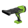 Аккумуляторная воздуходувка Greenworks BL2500Ck4, 24v, 209 км/ч, 510 м³/ч, (400 Вт, 0,54 л.с.) в комплекте с АКБ 4 А·ч и ЗУ