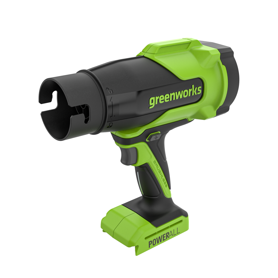 Аккумуляторная воздуходувка Greenworks BL2500Ck4, 24v, 209 км/ч, 510 м³/ч, (400 Вт, 0,54 л.с.) в комплекте с АКБ 4 А·ч и ЗУ
