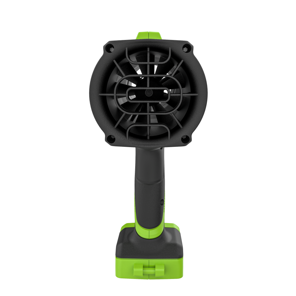 Аккумуляторная воздуходувка Greenworks BL2500Ck4, 24v, 209 км/ч, 510 м³/ч, (400 Вт, 0,54 л.с.) в комплекте с АКБ 4 А·ч и ЗУ