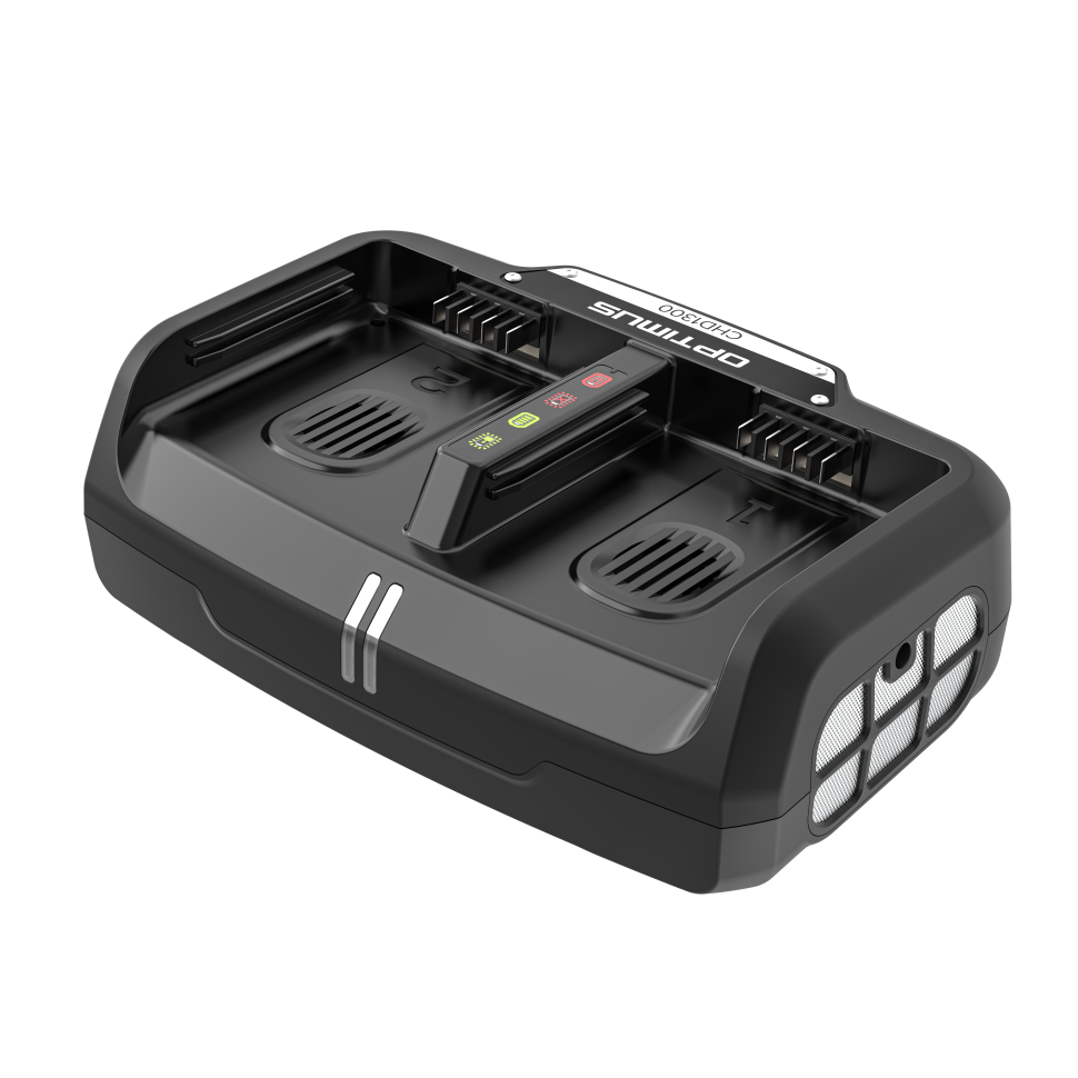 Ультра быстрое двух портовое зарядное устройство Greenworks CHD1300, 82V