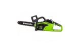 Цепная пила Greenworks GD40CS15, 40v, 35 см, без АКБ и ЗУ (аккумуляторная)