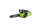 Цепная пила Greenworks GD40CS15, 40v, 35 см, без АКБ и ЗУ (аккумуляторная)