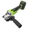 Угловая шлифовальная машина акк. Greenworks AG5900, 24V, б/щет, 125 мм, 8500 об/мин, 3D-Antikickback, без АКБ и ЗУ