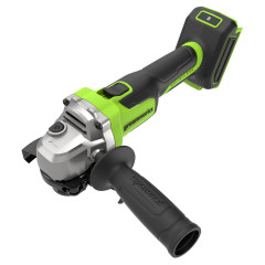 Угловая шлифовальная машина акк. Greenworks AG5900, 24V, б/щет, 125 мм, 8500 об/мин, 3D-Antikickback, без АКБ и ЗУ