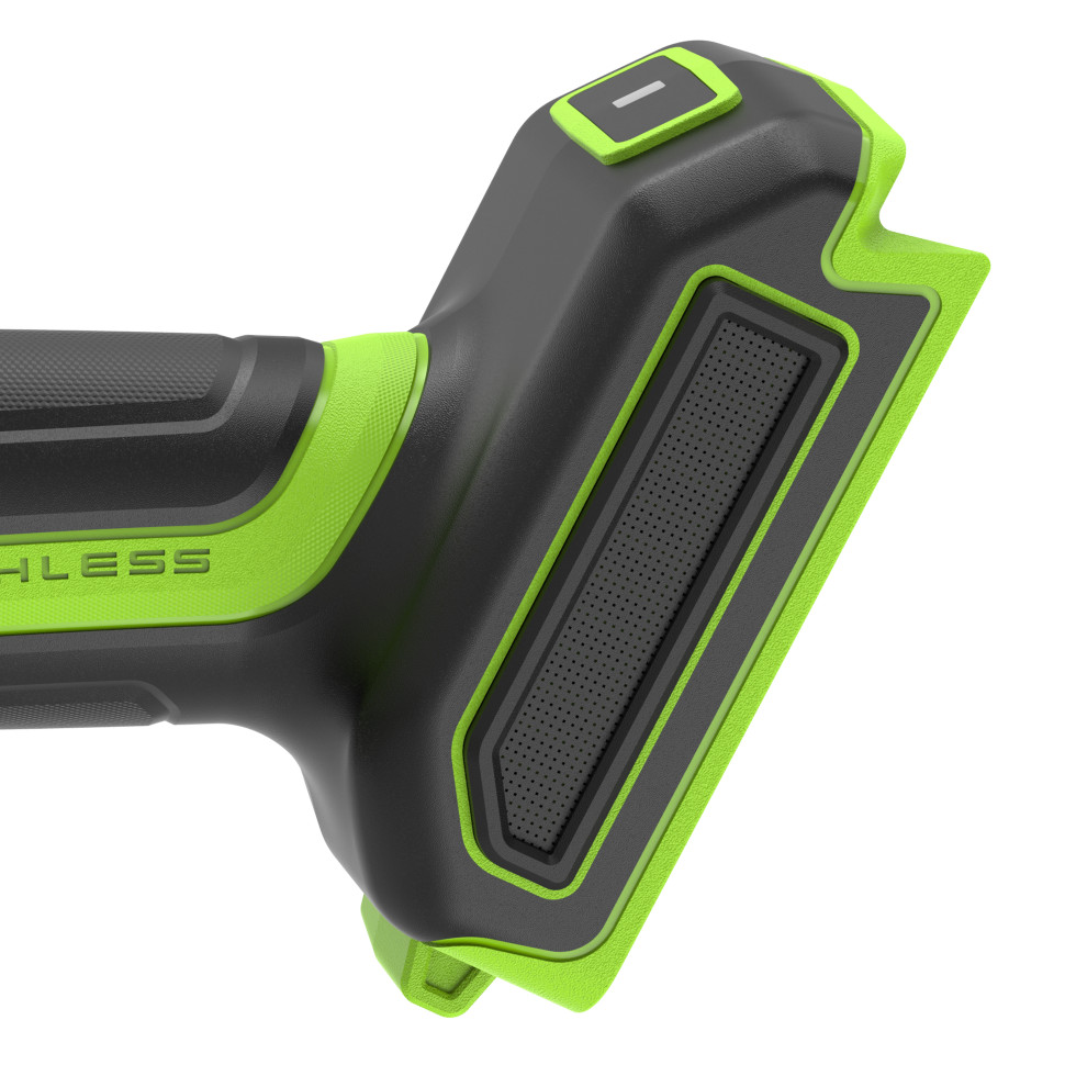Угловая шлифовальная машина акк. Greenworks AG5900, 24V, б/щет, 125 мм, 8500 об/мин, 3D-Antikickback, без АКБ и ЗУ