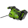 Дисковая пила акк. Greenworks GD24CS165, 24V,б/щет,165х20мм, 4800 об/мин, рез 57мм,1х4Ач,ЗУ,коробка