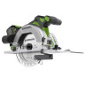 Дисковая пила акк. Greenworks GD24CS165, 24V,б/щет,165х20мм, 4800 об/мин, рез 57мм,1х4Ач,ЗУ,коробка