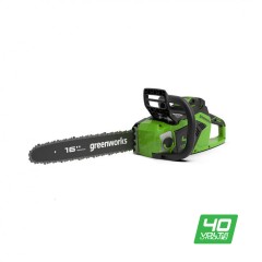 Цепная пила Greenworks GD40CS18, 40v, 40 см, без АКБ и ЗУ (аккумуляторная)