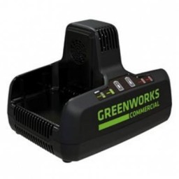 Универсальное зарядное устройство Greenworks G82C2, 82v, сила тока 8А, для 2-х аккумуляторов
