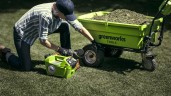 Компрессор Greenworks G24AC, 24v, 2л, без АКБ и ЗУ (аккумуляторный)