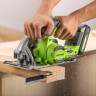 Дисковая пила акк. Greenworks GD24CS165, 24V,б/щет,165х20мм, 4800 об/мин, рез 57мм, без АКБ и ЗУ 