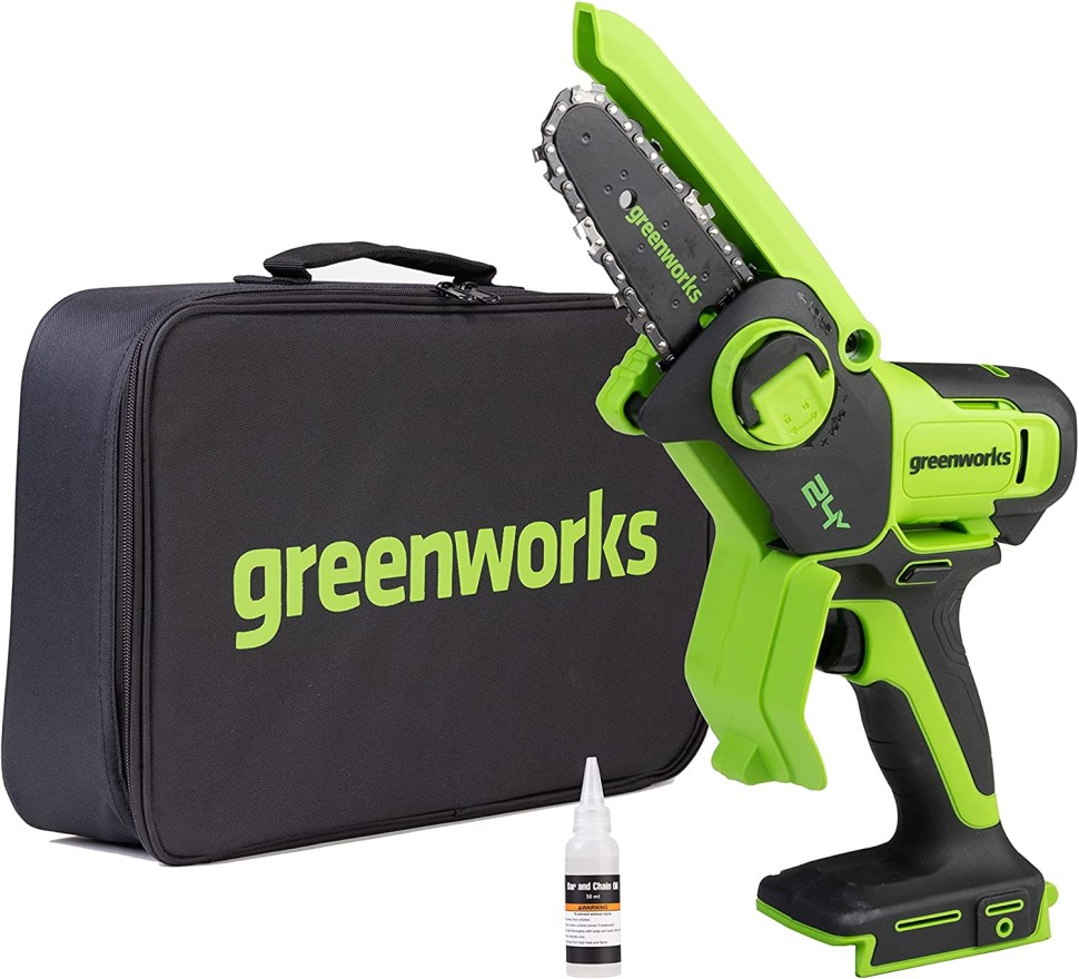 Greenworks 24v shop chainsaw