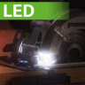 Дисковая мини пила акк. Greenworks G24MCS, 24V,б/щет,120x9,5мм, 6500 об/мин, рез 39мм,1х2Ач,ЗУ,коробка