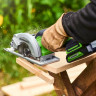 Дисковая мини пила акк. Greenworks G24MCS, 24V,б/щет,120x9,5мм, 6500 об/мин, рез 39мм,1х2Ач,ЗУ,коробка