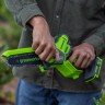 Цепная пила Greenworks GD24CSMNX, 24v, 15 см, без АКБ и ЗУ (аккумуляторная, мини) в сумке