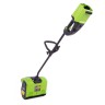 Снегоуборочная лопата Greenworks GD60SS30k4, 60v, 30 см, 1.4 кВт, 1.9 л.с, в комплекте с АКБ 4 А·ч и ЗУ (аккумуляторная)