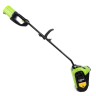 Снегоуборочная лопата Greenworks GD60SS30k4, 60v, 30 см, 1.4 кВт, 1.9 л.с, в комплекте с АКБ 4 А·ч и ЗУ (аккумуляторная)