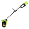 Снегоуборочная лопата Greenworks GD60SS30k4, 60v, 30 см, 1.4 кВт, 1.9 л.с, в комплекте с АКБ 4 А·ч и ЗУ (аккумуляторная)
