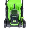 Газонокосилка Greenworks GD24LM33k4, 24v, 33 см, в комплекте с АКБ 4 А·ч и ЗУ (аккумуляторная)