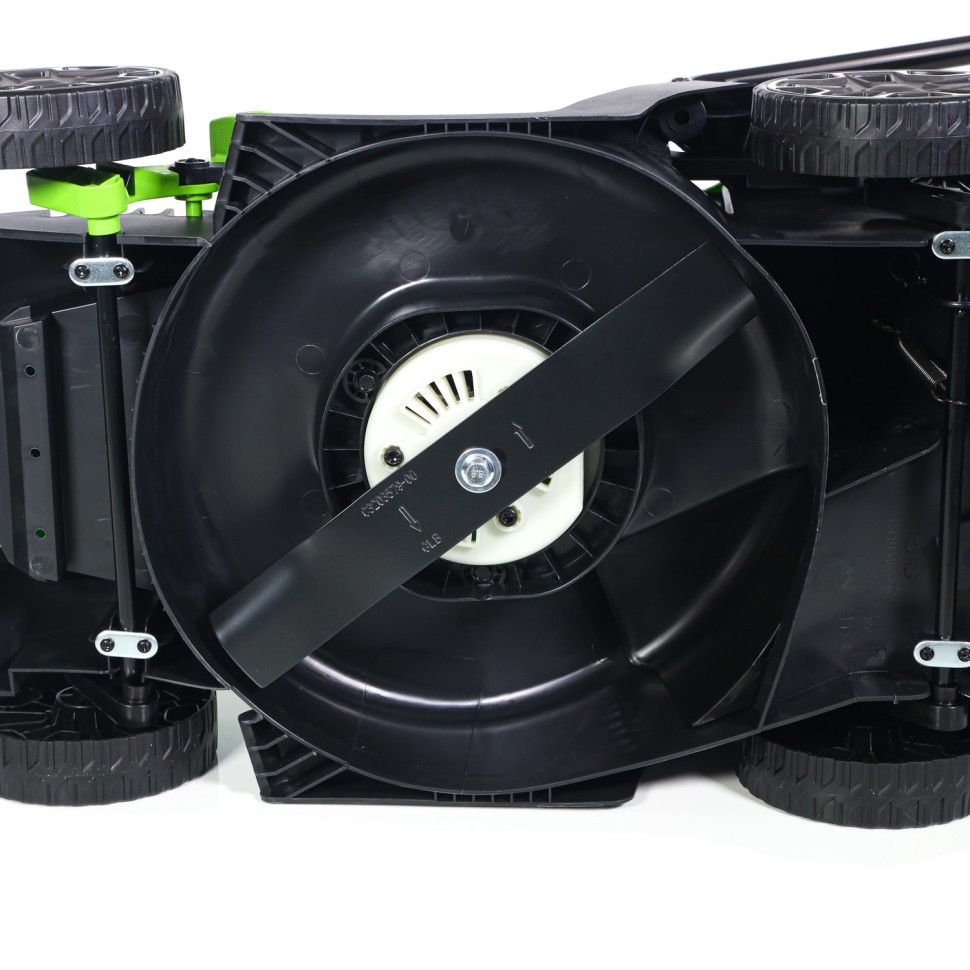Газонокосилка Greenworks GD24LM33k4, 24v, 33 см, в комплекте с АКБ 4 А·ч и ЗУ (аккумуляторная)