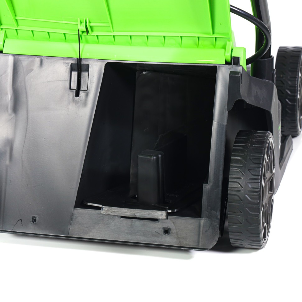 Газонокосилка Greenworks GD24LM33k4, 24v, 33 см, в комплекте с АКБ 4 А·ч и ЗУ (аккумуляторная)