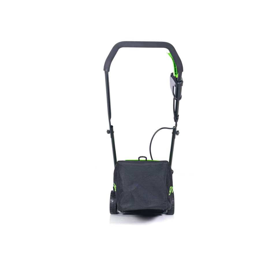 Газонокосилка Greenworks GD24LM33k4, 24v, 33 см, в комплекте с АКБ 4 А·ч и ЗУ (аккумуляторная)