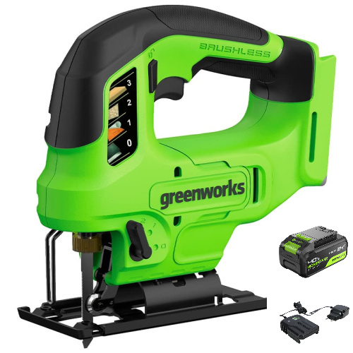 Лобзик 24V аккумуляторный GD24JS90, б/щет, АКБ 4Ач,ЗУ, в коробке