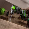 Аккумуляторная дрель-шуруповерт Greenworks DD560k4, 24v, 30/60 Нм, 13мм, Anti-kickback, 1х4Ач,ЗУ