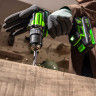 Аккумуляторная дрель-шуруповерт Greenworks DD560k4, 24v, 30/60 Нм, 13мм, Anti-kickback, 1х4Ач,ЗУ