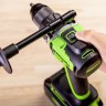 Дрель-шуруповерт Greenworks GD24DD90k4, 24v, 90 Нм, в комплекте АКБ 4 А·ч и ЗУ (аккумуляторная)