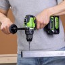 Дрель-шуруповерт Greenworks GD24DD90k4, 24v, 90 Нм, в комплекте АКБ 4 А·ч и ЗУ (аккумуляторная)